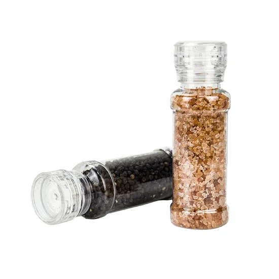 Moedor de pimenta de cerâmica para conjunto de moedor de sal e pimenta do Himalaia de 200g